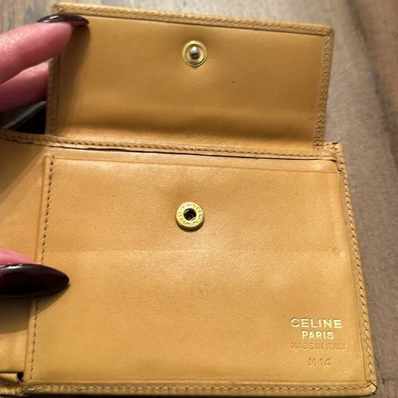 Vintage Macadam Print Celine Bifold Wallet - Picture 11 of 11